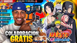 NARUTO SHIPPUDEN X FREE FIRE