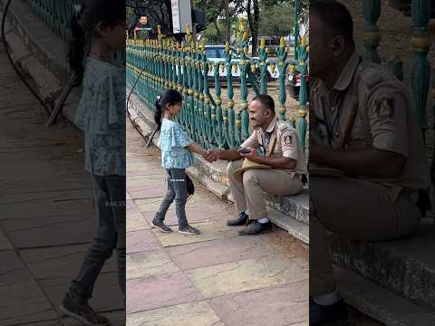 24 lakh view | Happiness of policemen | police | respect Police | karnataka #rakvlogs #viral #shorts