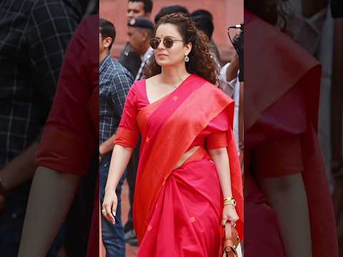 Queen kangana ranaut at Parliament sessions ๐๐๐งฟ #kanganaranaut #parliamentsessions #bollywoodqueen