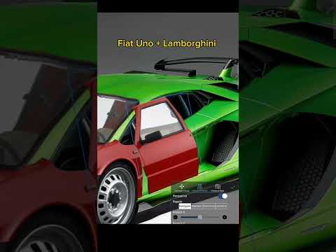 E se o Fiat Uno se unisse a Lamborghini? 🚗