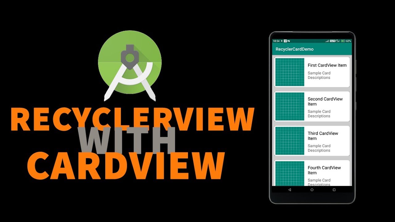 android studio recyclerview tutorial