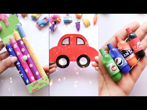 Miniature craft ideas/ DIY/ School Project/ How to / Paper Craft Ideas