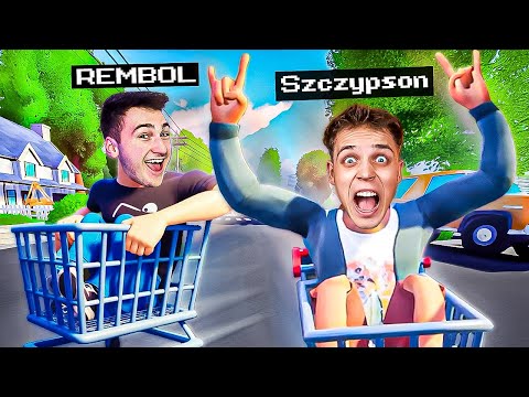 Szalony WYŚCIG w Wózkach Sklepowych z REMBOLEM | SLACKERS CARTS OF GLORY