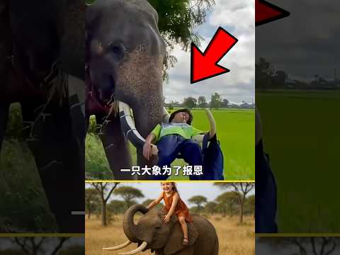 யானையில் 🙄 school-க்கு போகும் அதிர்ஷ்ட சிறுமி girl traveling with elephant to school #tamilshorts