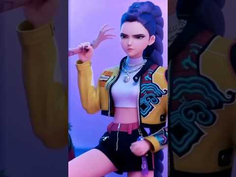 Video: Me #zoey #huntrix #kpopdemonhunters #like #subscribe #tiktok #blackpink  #ai #rumi #demon