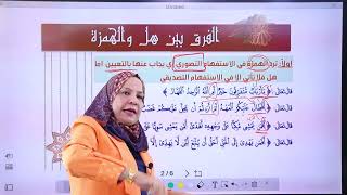 ملخص اسلوب الاستفهام ( هل و الهمزة ) للصف السادس الإعدادي / شرح مبسط مع الأمثلة
