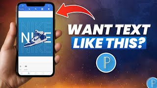 Make 3D Text Effect in Pixellab | Easy Mobile Trick You Must Try 🔥