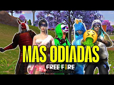 Las 5 SKINS más ODIADAS de Free Fire 🤮 ¿Tienes alguna de estas?
