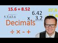 Decimals and the Four Basic Operations