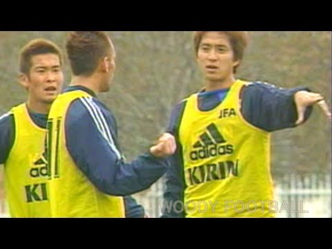 中田英寿の合流で日本代表チームが大混乱 福西との喧嘩 アジア最強イラン戦 ワールドカップ 最終予選 第2戦 玉田の不満 2005 サッカー football