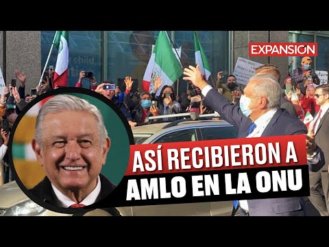 ¡Con MARIACHI! Así recibieron a AMLO en Nueva York | ÚLTIMAS NOTICIAS