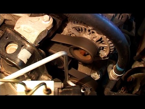 Замена приводного ремня Corolla E120