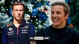 EXCLUSIVE! Liam Lawson on joining Red Bull and working with Max Verstappen 🤝