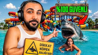DÜNYA'NIN EN GÜVENLİ AQUA PARKINI AÇTIM! | WATERPARK SIMULATOR | Barış Can