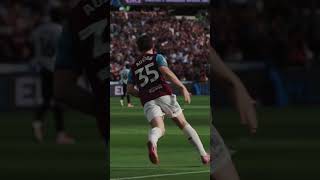 EDVIN'S FIRST GOAL AS A HAMMER ⚒️🔥 #westham #shorts