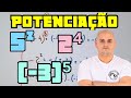 Potências e Números Negativos
