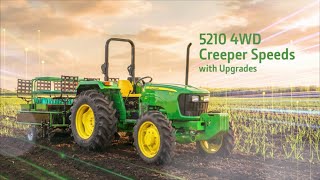 Power & Technology 7.0 | John Deere 5210 4WD with Creeper Speed