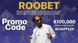 Roobet Promo Code "BONUSROO2025" — Enter Raffles $100,000 Giveaway + Unlock Cashback & VIP Access!