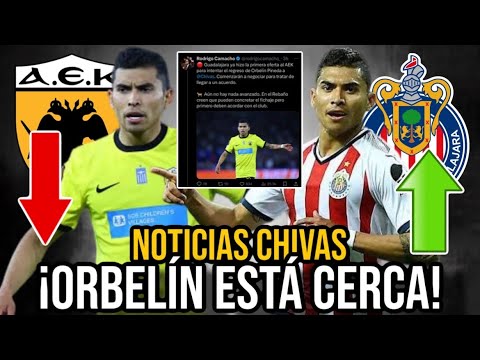 🚨¡CHIVAS YA INICIÓ NEGOCIACIONES FORMALES por ORBELIN! *LA BOMBA del MERCADO* ALTAS CHIVAS 2025