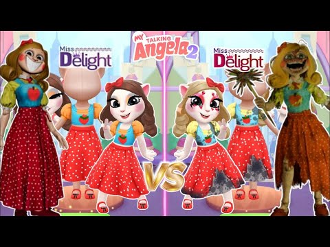 My Talking Angela 2😻 || Miss Delight || New Update || Cosplay