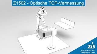 TCP Kalibrierung optisch mit Z1502