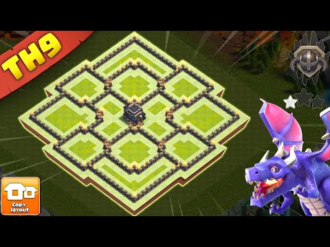 The ULTIMATE Anti-3 Star TH9 Base (Still 0% 3-Stars!)