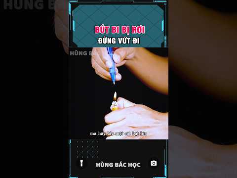 khắc phục bút bi hỏng khi bị rơi