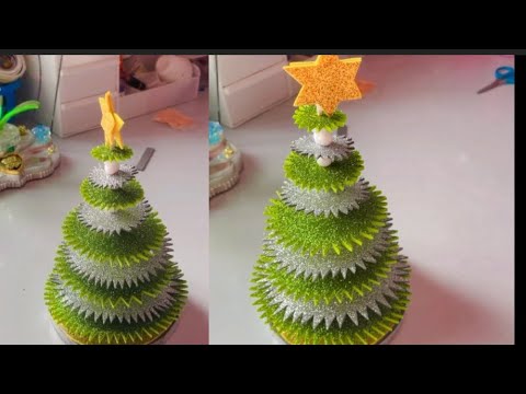 Christmas tree 🌲 making method/ How to make Christmas tree