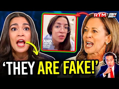 AOC TURNS ON Kamala Harris and Democrats in SHOCKING Mask Off Video