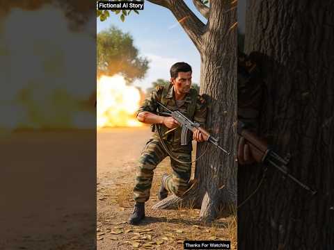 Indian Army soldier did not get trapped in the trap laid by terrorists #ai #army