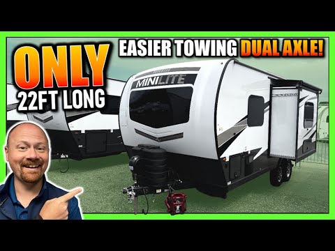 Rockwood RV's Smallest 2 Axle Mini Lite Camper! 2025 Model 2109S Couple's Travel Trailer