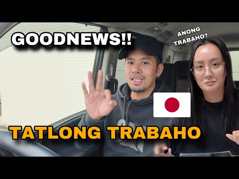 GOODNEWS! TATLONG TRABAHO AGAD | Buhay sa Japan