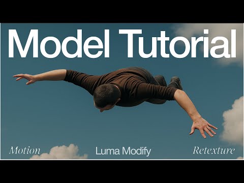 Tutorial: Retexturing Motion in Luma Modify