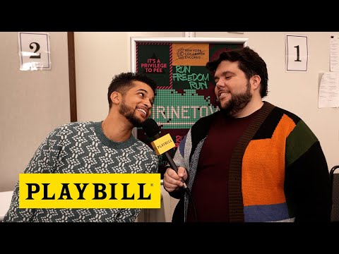 Jordan Fisher, Keala Settle Discuss Urinetown at New York City Center