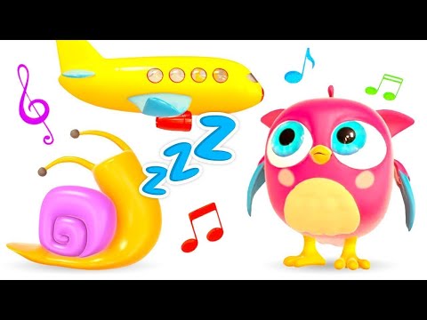 Cante e aprenda a diferença entre som alto e baixo! Desenho animado com música infantil