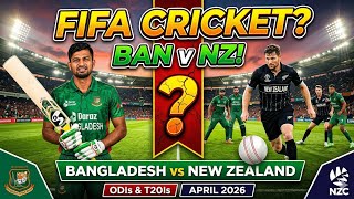 New Zealand Tour of Bangladesh 2026... on a Football Pitch?!