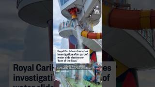 Royal Caribbean launches investigation after part of water slide shatters on 'Icon of the Seas'