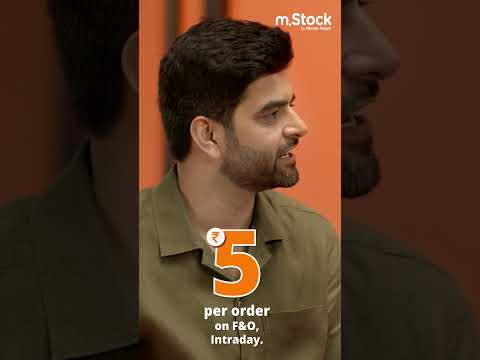 F&O at just ₹5/order #trading | mStock | #ytshorts