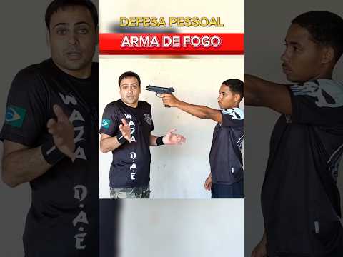 Defesa pessoal contra arma de fogo. #kravmaga #armadefogo #defesapessoal #shorts