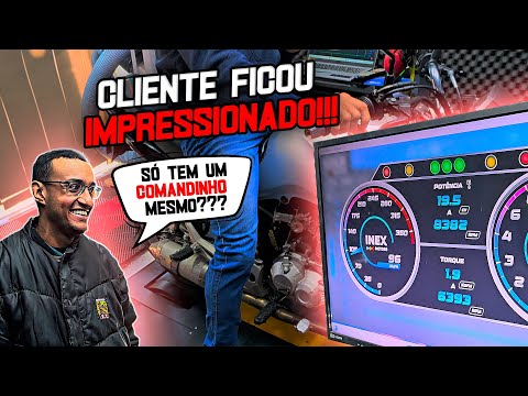 +5CV !! CG160 SÓ UM COMANDINHO E CENTRAL SPEEDBIKE