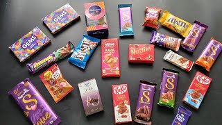 100 chocolate opening videos,surprise toys, lots of chocolates , Cadbury celebration unboxing