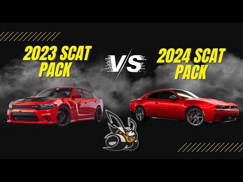 2023 GAS Scat Pack vs. 2024 ELECTRIC Scat Pack – FULL COMPARISON