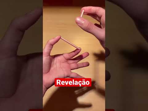 Mágica com Canudo (Tutorial)