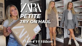 ZARA NEW IN Try On Haul Petite 5'4 and under