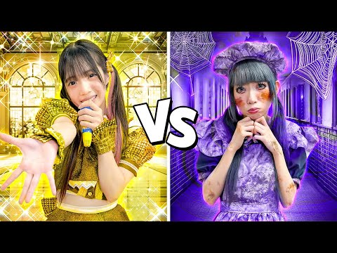 【寸劇】お金持ちアイドルVS貧乏アイドル！人気者になれるのはどっち！？