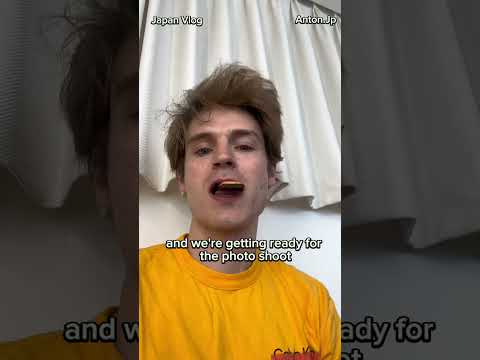 ( Vlog ) Modeling in Japan 🇯🇵 #Tokyo #shorts