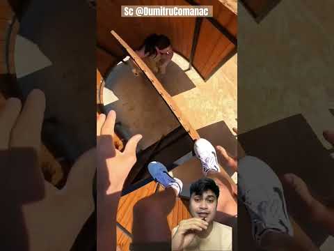 ADEK SEMBUNYI DIATAS ⁉️ @DumitruComanac #prank #parkour #funny