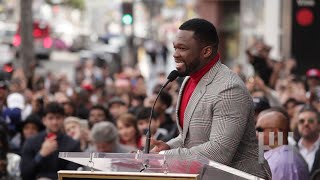 50 Cent Cracks Jokes, Almost Cries Receiving Star On Hollywood Walk Of Fame