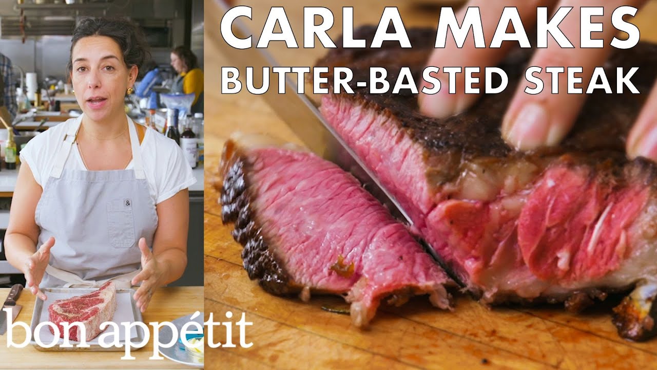 Carla Makes Butter-Basted Steak From the Test Kitchen