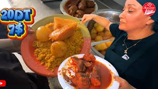 مطعم الغندور للأكلات التونسية الاصيلة  في سوسة : إلِّي سمّاكْ اغْناكْ كل شي ب20 دينار